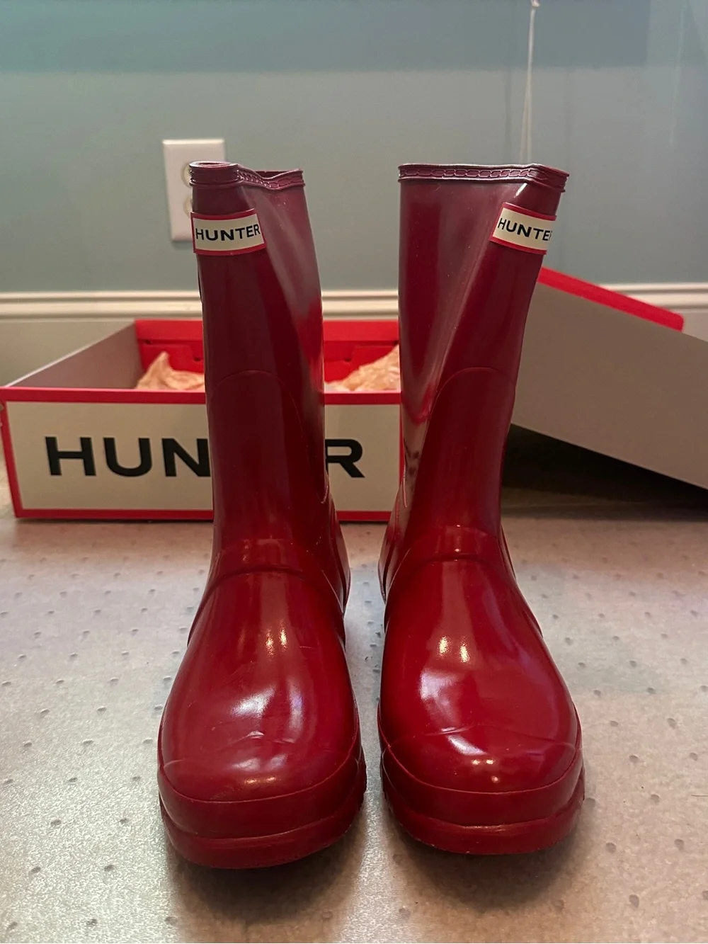 Hunter Women's Original Short Gloss Rain Boots
